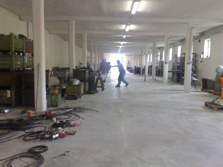 2009, příprava prostor v Želechovicích nad Dřevnicí